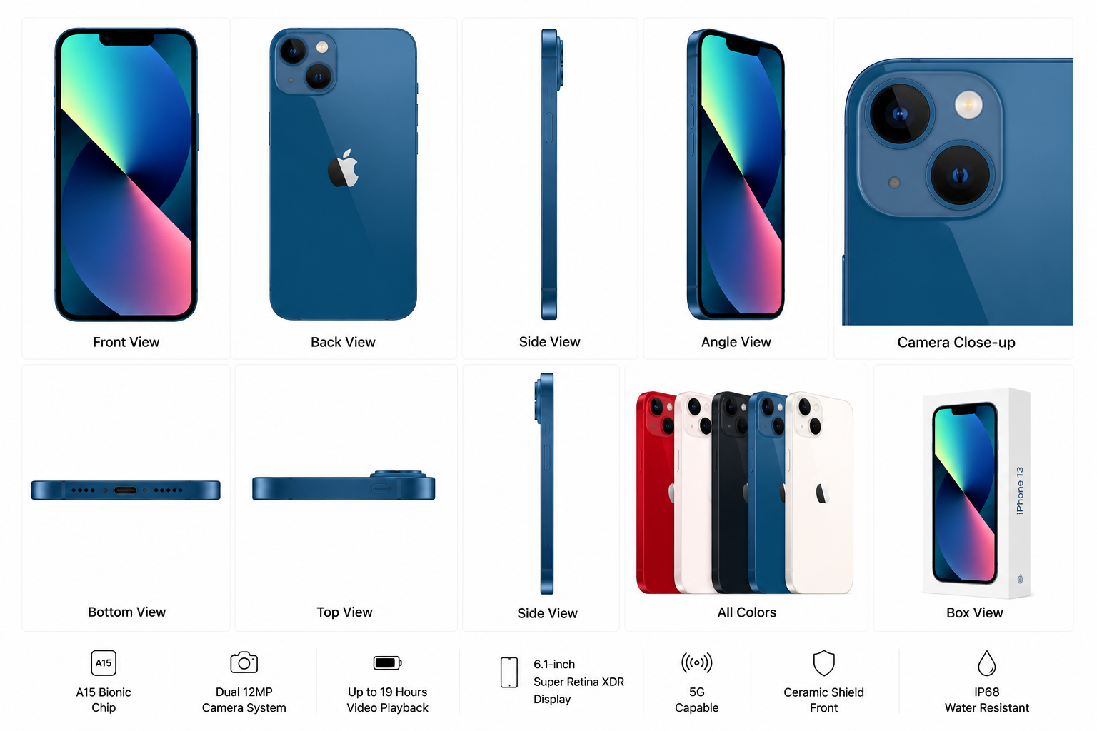 Iphone 13, 128 GB variant Refurbished - Image 2